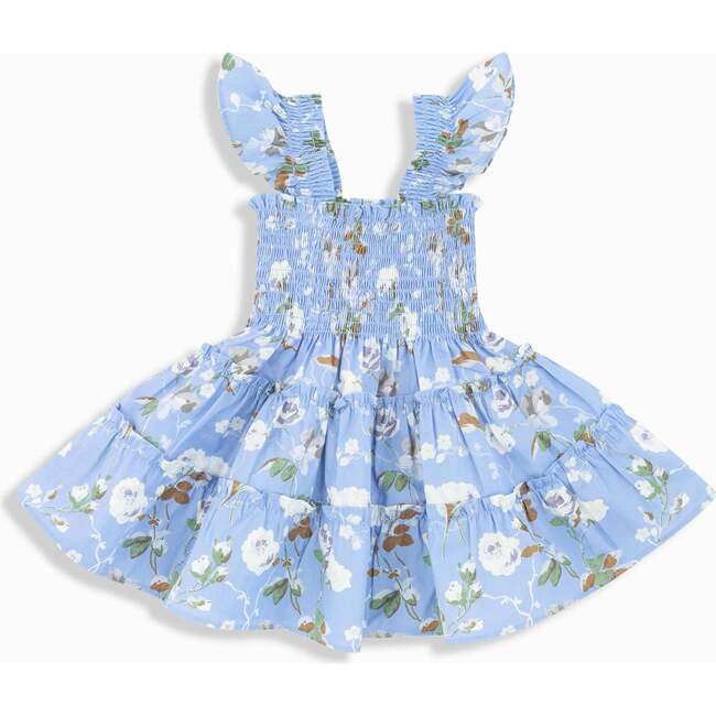 The Tiny Ellie Nap Dress, Sky Bluebonnet - Dresses - 1