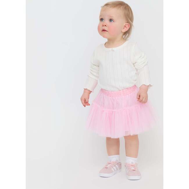 The Tiny Spencer Skirt, Pink Tulle - Skirts - 6