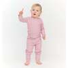 The Tiny PJ Set, Rose Circular Lattice - Pajamas - 5