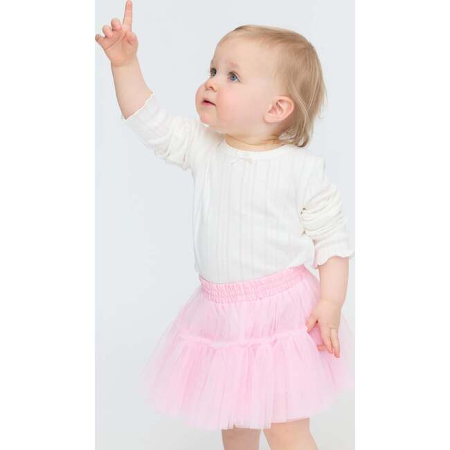 The Tiny Spencer Skirt, Pink Tulle - Skirts - 7