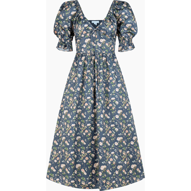 The Ophelia Dress, Navy Bluebonnet