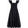 The Ellie Nap Dress, Black Linear Swiss Dot - Dresses - 1 - thumbnail