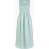 The Cosima Nap Dress, Soft Green Tonal Seersucker - Dresses - 1 - thumbnail