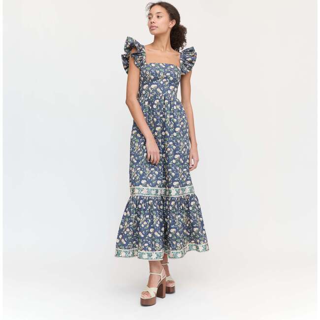 The Pippa Dress, Navy Bluebonnet - Dresses - 5