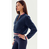 Willa Sherpa Jacket, Indigo - Jackets - 2