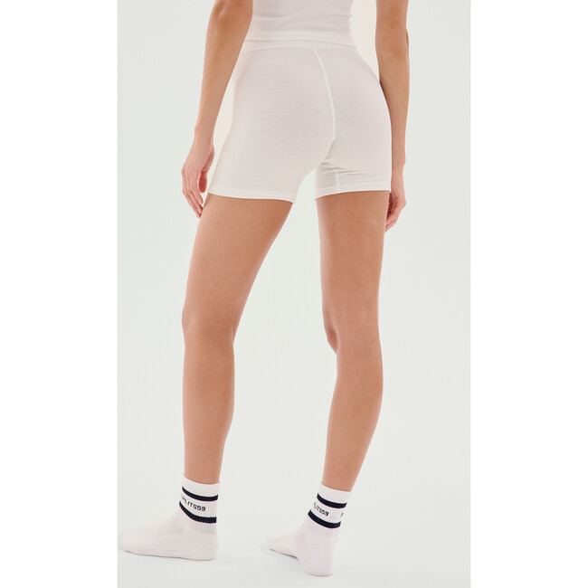 Theo Rib Short, White - Shorts - 2