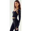 Shiri Airweight Shrug, Black - Cardigans - 2