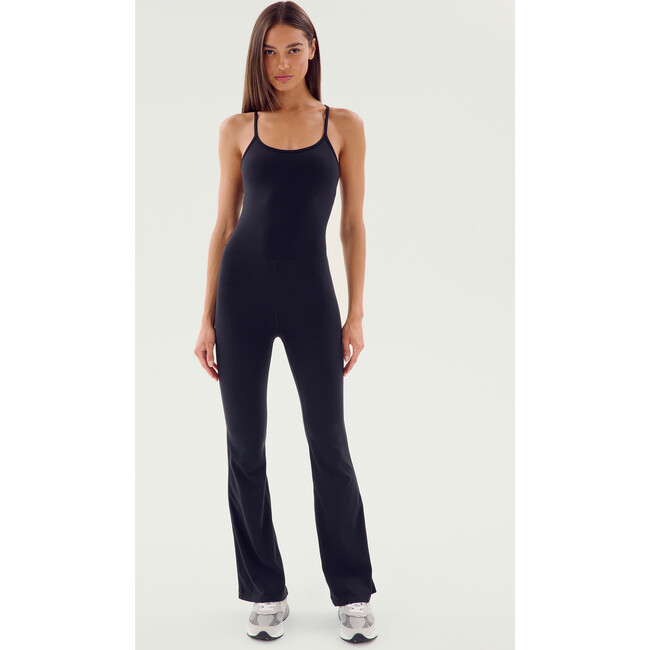 Raquel Airweight Jumpsuit, Black