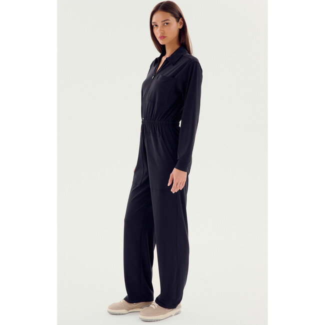 Ollie Airweight Boiler Suit, Black - Jumpsuits - 2