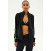 Max Rigor Track Jacket, Black/Grass - Jackets - 1 - thumbnail