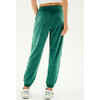 Rhys Velour Jogger, Arugula - Sweatshirts - 2