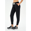 Kiki Rib 7/8 Sweatpant, Black - Sweatpants - 2