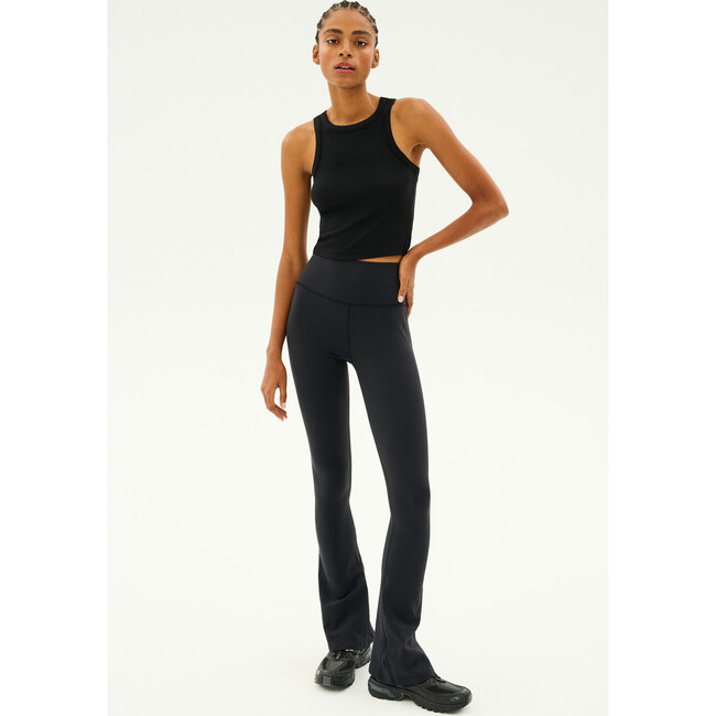 Kiki Rib Crop Tank, Black - Tank Tops - 4