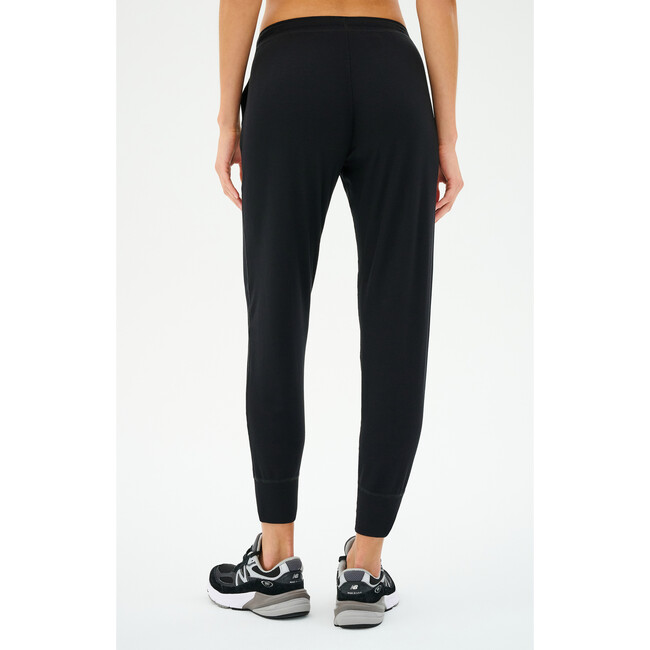 Kiki Rib 7/8 Sweatpant, Black - Sweatpants - 3