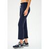 Brooks Fleece Cropped Flare, Indigo - Sweatpants - 3