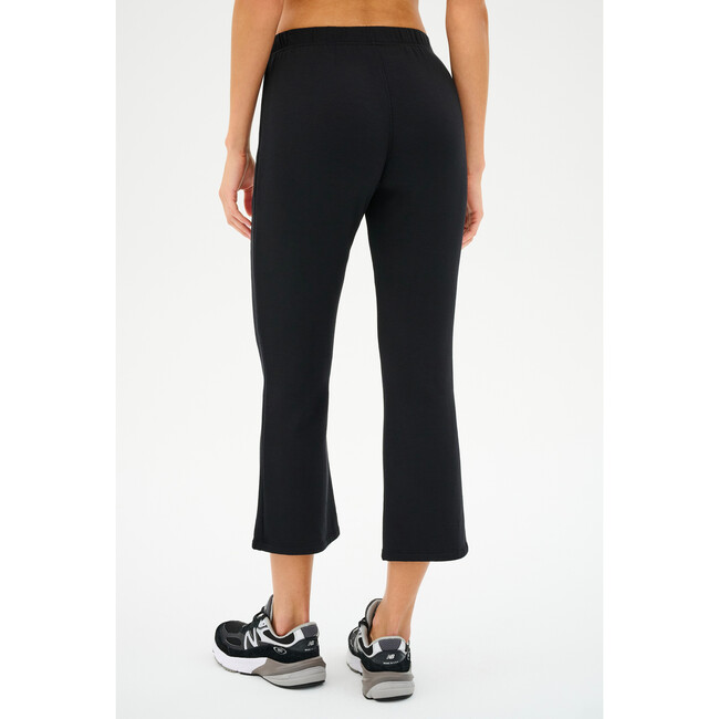 Brooks Fleece Cropped Flare, Black - Sweatpants - 2