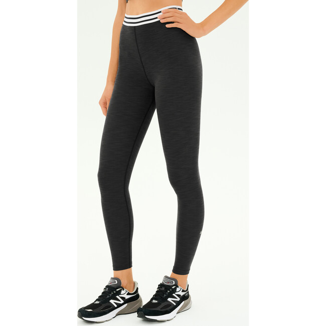 Bailey Active Rib High Waist 7/8, Heather Graphite