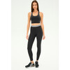 Bailey Active Rib High Waist 7/8, Heather Graphite - Leggings - 2