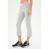 Brooks Fleece Cropped Flare, Heather Grey - Sweatpants - 3