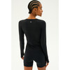 Airweight Lite LS Waist Length, Black - T-Shirts - 2