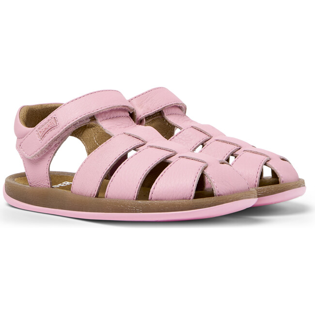Bicho Leather Sandals, Pastel Pink