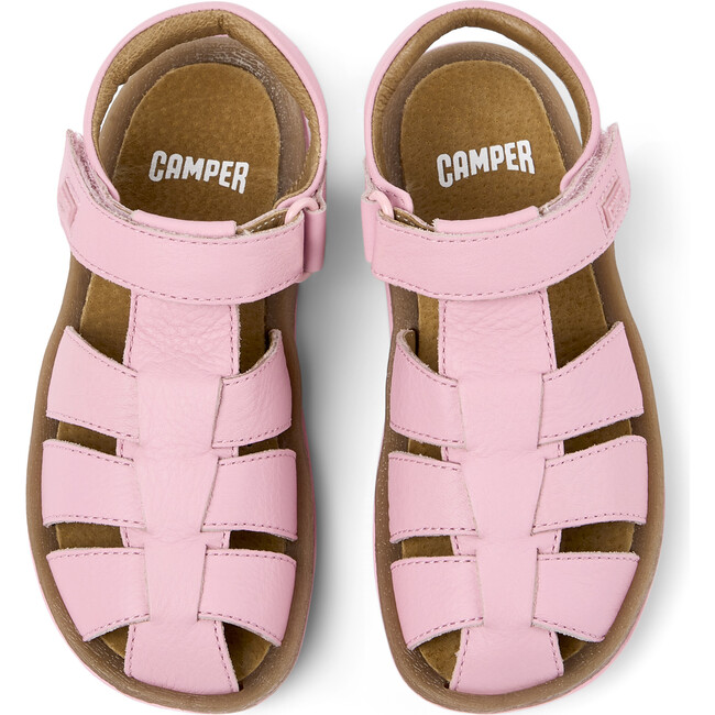 Bicho Leather Sandals, Pastel Pink - Sandals - 2