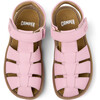 Bicho Leather Sandals, Pastel Pink - Sandals - 2