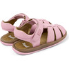Bicho Leather Sandals, Pastel Pink - Sandals - 5