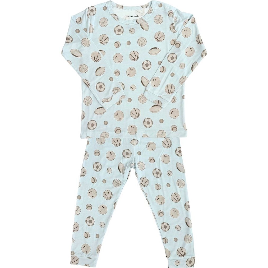Toddler Pajama Set in Baby Ballers - Pajamas - 1
