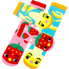 Strawberry & Banana Matchy Mismatchy Socks Set (2 Pairs!) - Socks - 1 - thumbnail