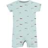 Cotton Shortie Romper, Rowboats - Rompers - 1 - thumbnail