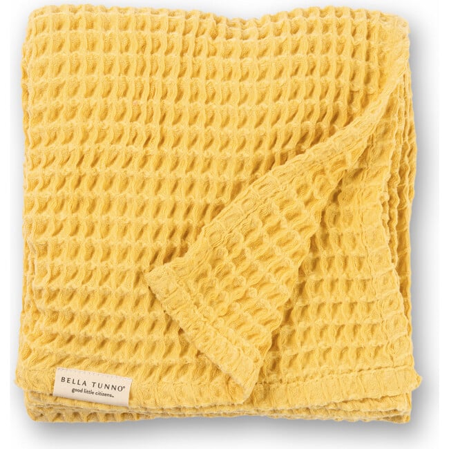 Waffle Baby Blanket Sunshine