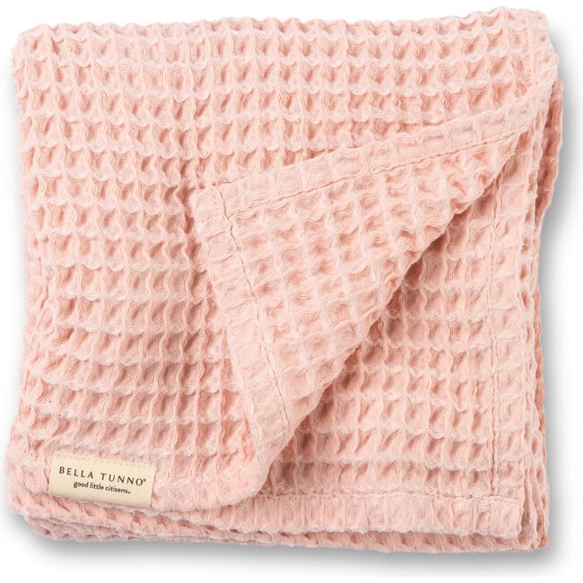 Waffle Baby Blanket Blush