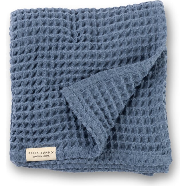 Waffle Baby Blanket Rain