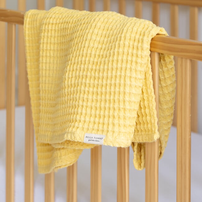 Waffle Baby Blanket Sunshine - Swaddles - 5