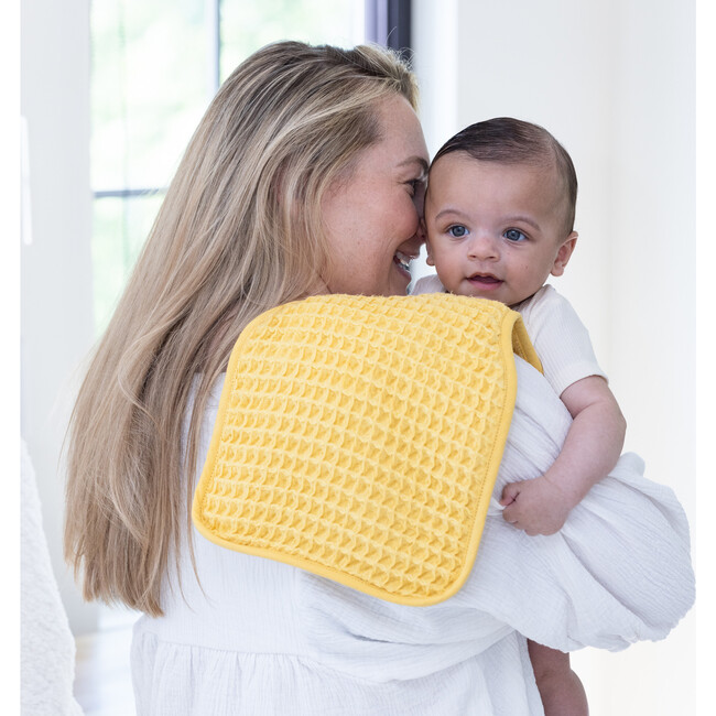 Reversible Bib + Burp Set Sunshine - Burp Cloths - 2