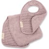 Reversible Bib + Burp Set Orchid - Burp Cloths - 3