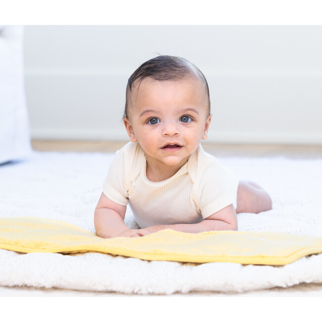Reversible Bib + Burp Set Sunshine - Burp Cloths - 4