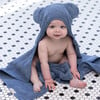 Hooded Towel + Wash Mitt Set Rain - Towels - 5