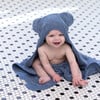 Hooded Towel + Wash Mitt Set Rain - Towels - 6