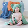 Hooded Towel + Wash Mitt Set Sea Foam - Towels - 4