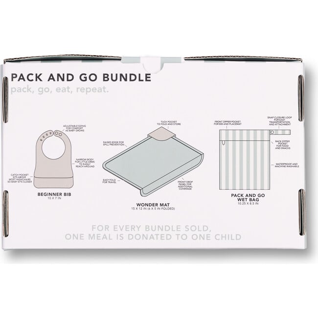 Grassy Field Pack and Go Bundle - Bibs - 2