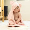 Hooded Towel + Wash Mitt Set Blush - Towels - 5