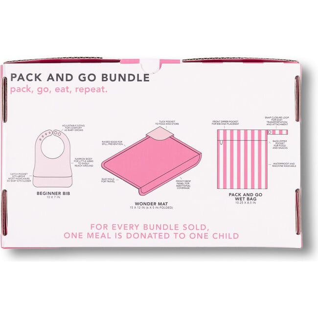 Garden Party Pack and Go Bundle - Bibs - 2