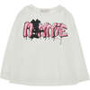 Minnie Mouse Spray T-Shirt, White - T-Shirts - 1 - thumbnail