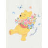 Winnie the Pooh Floral T-Shirt, White - T-Shirts - 2