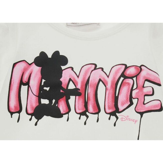 Minnie Mouse Spray T-Shirt, White - T-Shirts - 2