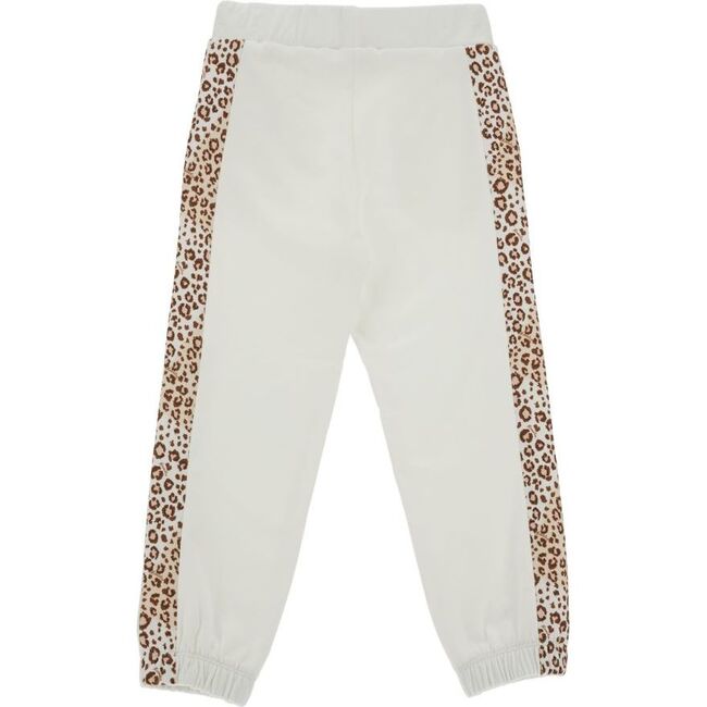 Logo Sweatpants, White - Sweatpants - 6