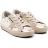 Super Star Distressed Sneakers, Beige - Sneakers - 1 - thumbnail