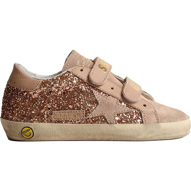 Star Glitter Sneakers, Pink - Sneakers - 1